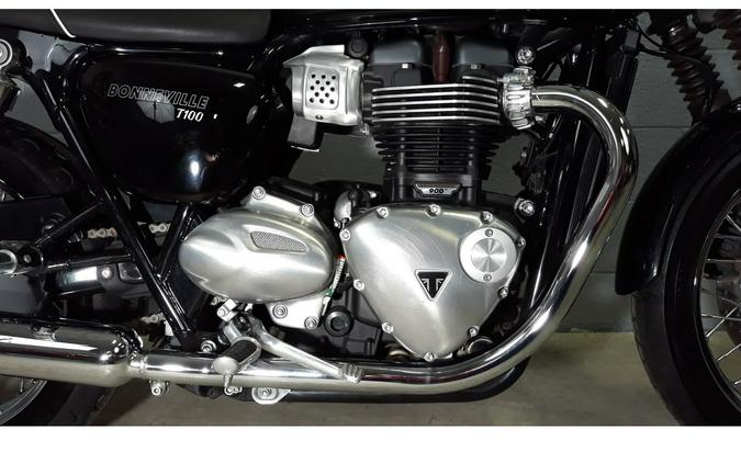 2018 Bonneville T100 Black - Triumph