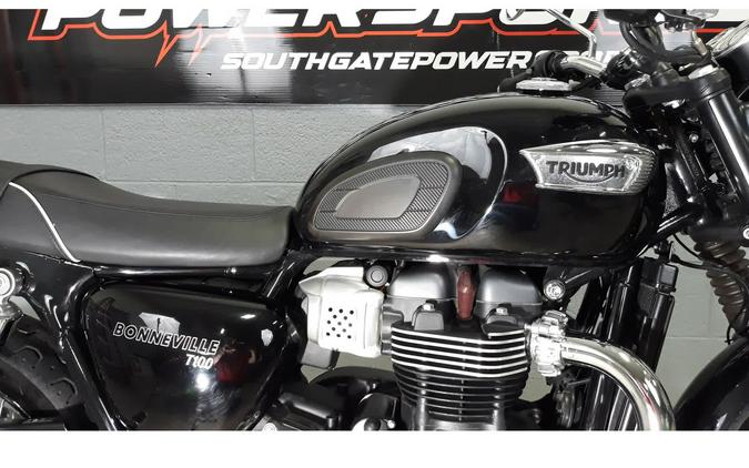 2018 Bonneville T100 Black - Triumph