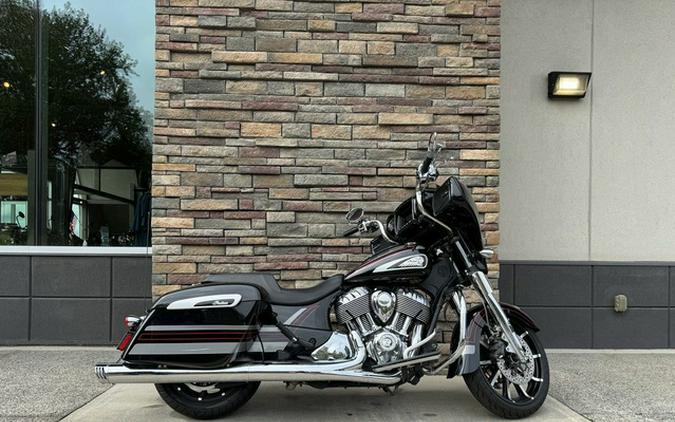 2020 Indian Chieftain Limited Thunder Black w/Graphics Classic Thunder Black Ivory Cream