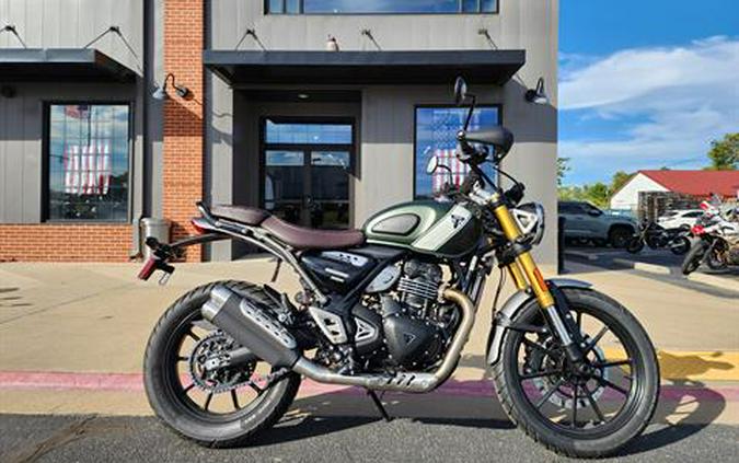 2025 Triumph Scrambler 400 X