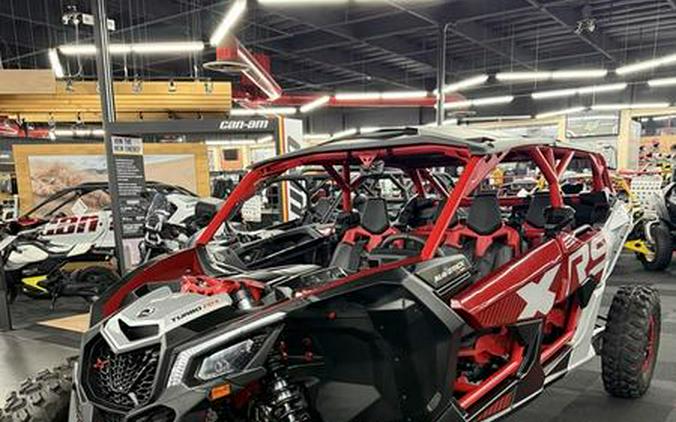 2025 Can-Am® Maverick X3 Max X RS Turbo RR Fiery Red & Hyper Silver