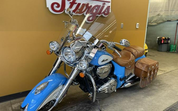 2019 Indian Motorcycle® Chief® Vintage Sky Blue / Pearl White