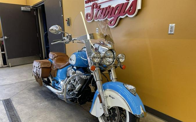 2019 Indian Motorcycle® Chief® Vintage Sky Blue / Pearl White