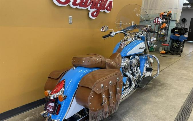 2019 Indian Motorcycle® Chief® Vintage Sky Blue / Pearl White