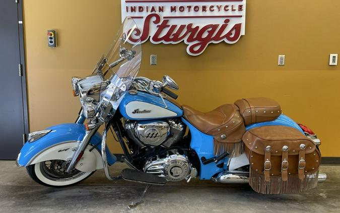 2019 Indian Motorcycle® Chief® Vintage Sky Blue / Pearl White