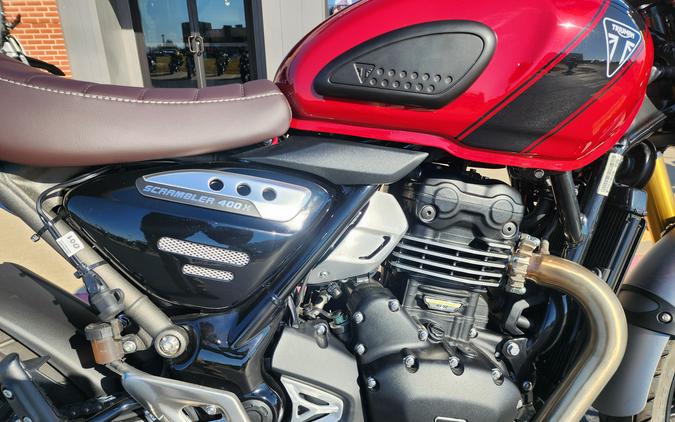 2025 Triumph Scrambler 400 X