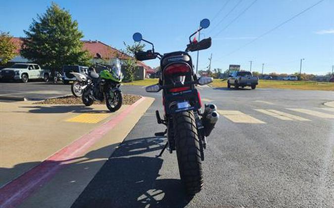 2025 Triumph Scrambler 400 X