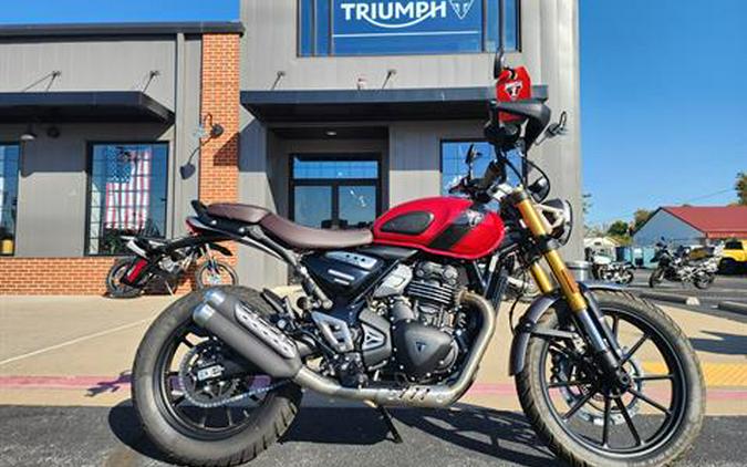 2025 Triumph Scrambler 400 X