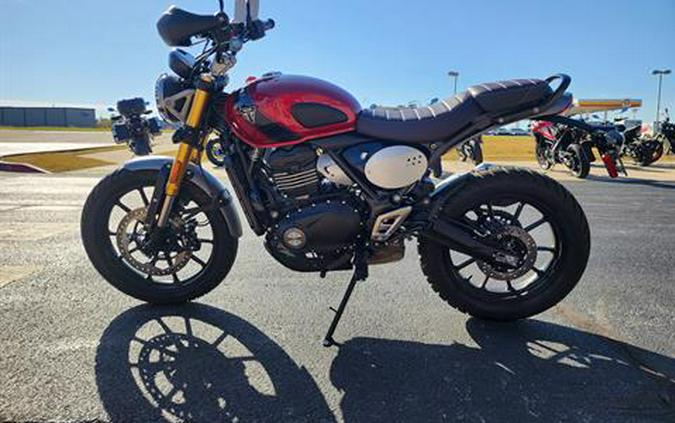 2025 Triumph Scrambler 400 X