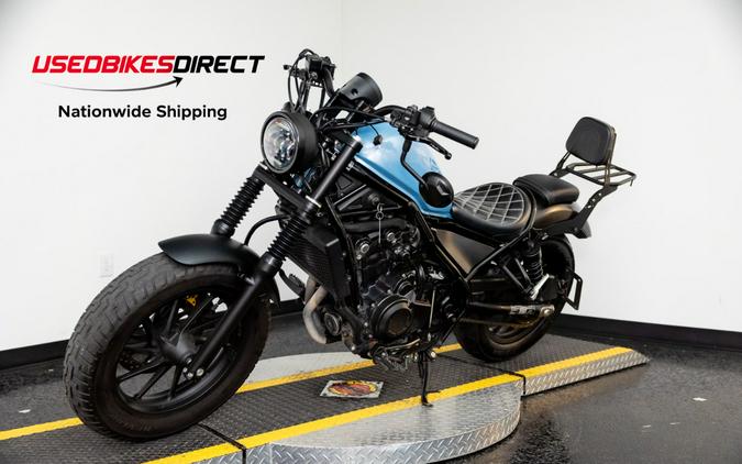 2018 HONDA REBEL 500 - $4,249.00