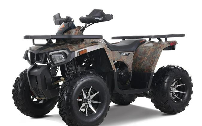 2026 Denago Powersports Mudhawk 200FI ATV Traml Camouflage - 112071