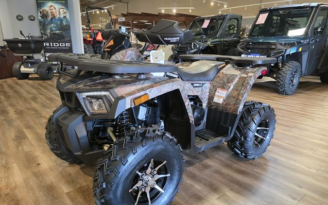 2026 Denago Powersports Mudhawk 200FI ATV Traml Camouflage - 112071