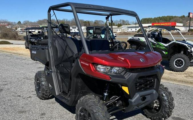 2024 Can-Am® Defender DPS HD10 Fiery Red