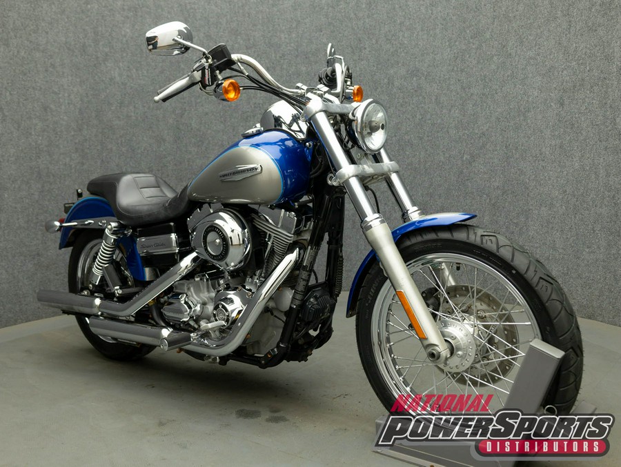 2009 HARLEY DAVIDSON FXDC DYNA SUPER GLIDE CUSTOM