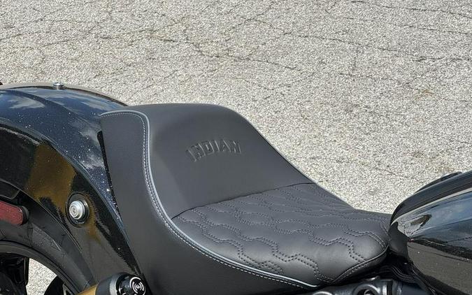 2026 Indian Motorcycle® 101 Scout® Black Crystal with Super Graphite
