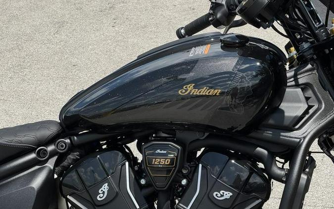 2026 Indian Motorcycle® 101 Scout® Black Crystal with Super Graphite