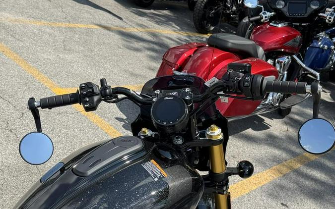 2026 Indian Motorcycle® 101 Scout® Black Crystal with Super Graphite