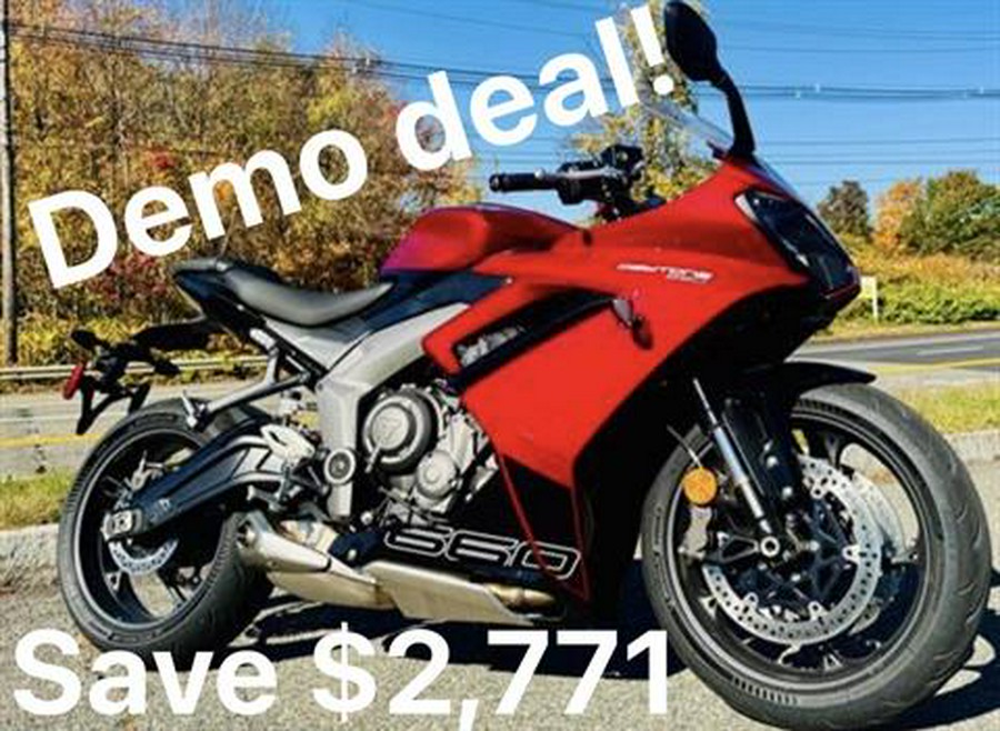 2025 Triumph Daytona 660