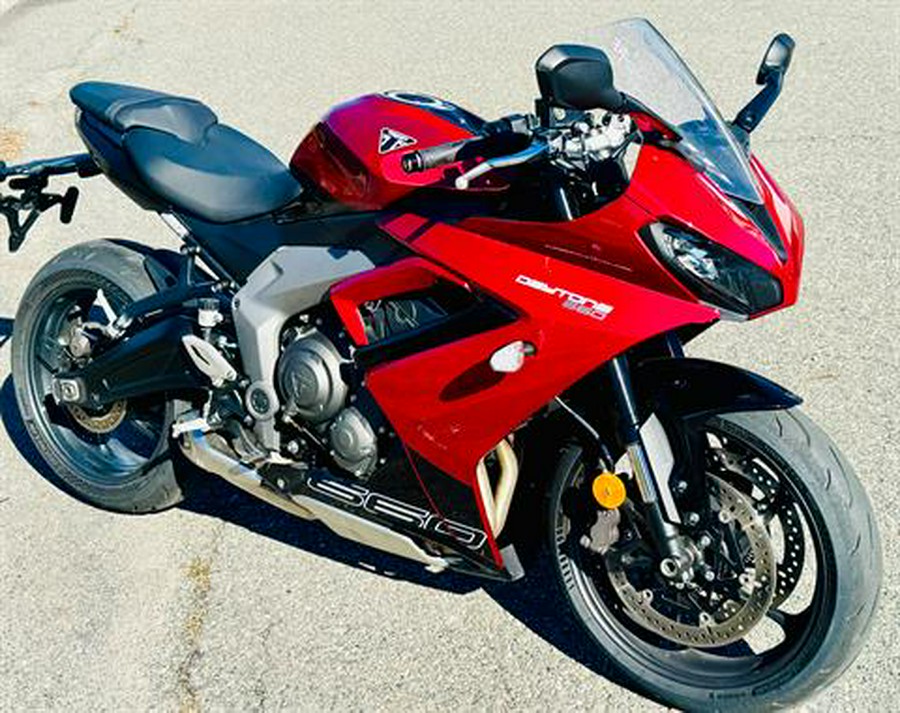 2025 Triumph Daytona 660