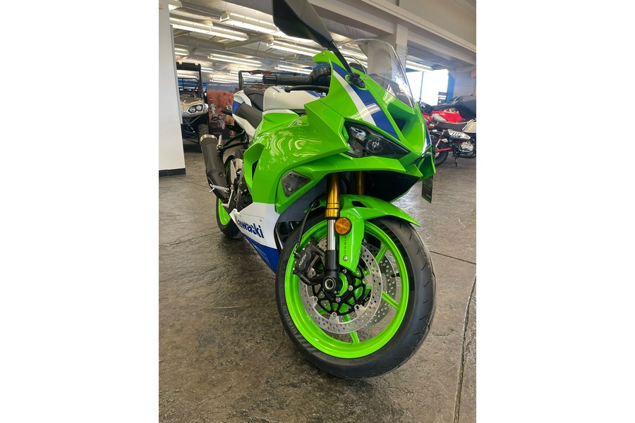 2024 Kawasaki Ninja ZX-6R 40th Anniversary Edition ABS