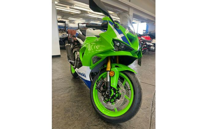 2024 Kawasaki Ninja ZX-6R 40th Anniversary Edition ABS