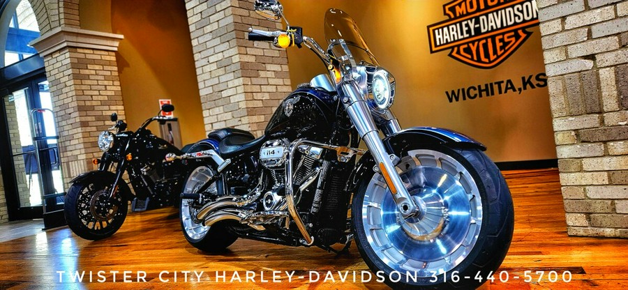 USED 2018 Harley-Davidson 115th Anniversary Fat Boy 114, FLFBS ANV