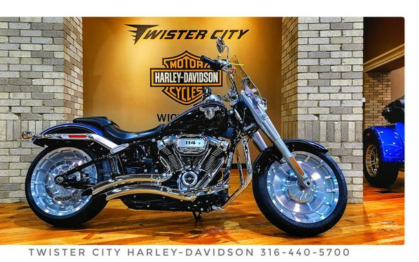 USED 2018 Harley-Davidson 115th Anniversary Fat Boy 114, FLFBS ANV