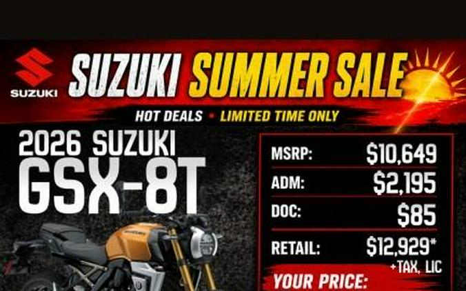 2026 Suzuki GSX-8T