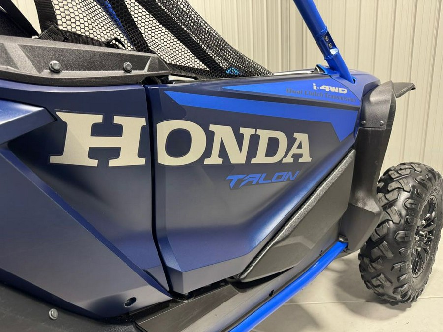 2024 Honda TALON 1000X FOX LIVE VALVE