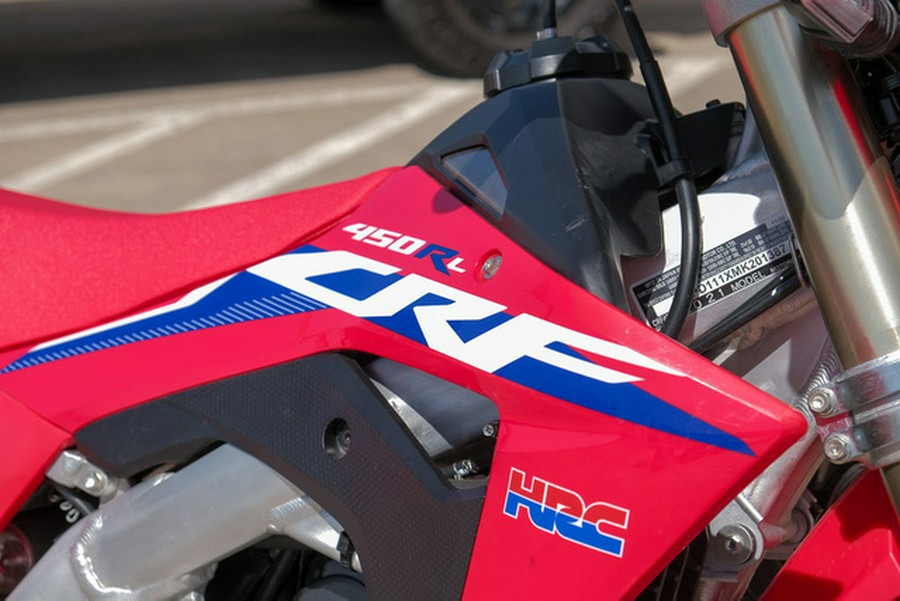 2021 Honda CRF 450RL
