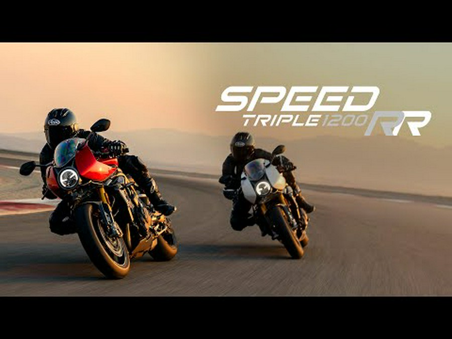 2022 Triumph Speed Triple 1200 RR