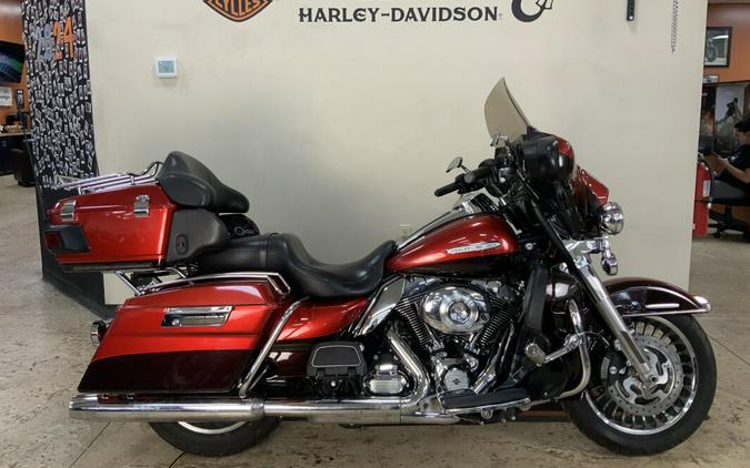 2012 Harley-Davidson Electra Glide Ultra Limited Two-Tone Ember Red Sunglo/M