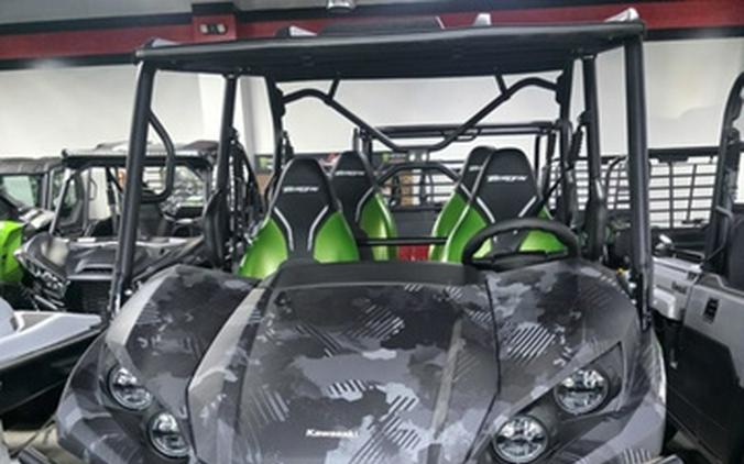 2025 Kawasaki Teryx4 S LE Cypher Camo Gray