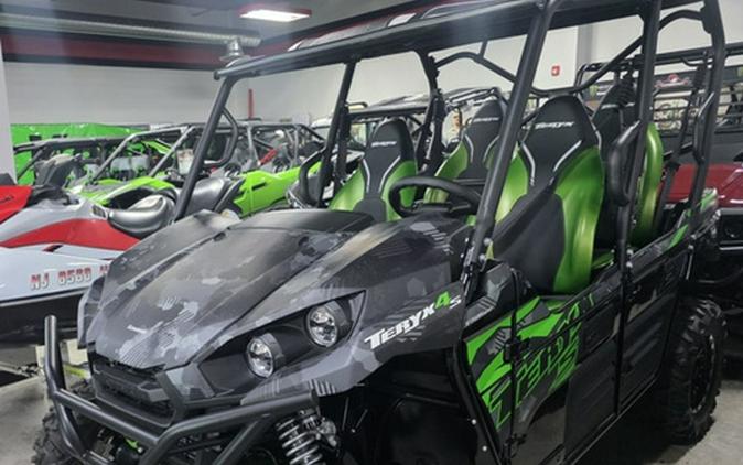 2025 Kawasaki Teryx4 S LE Cypher Camo Gray