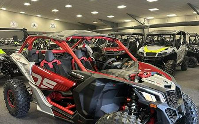 2024 Can-Am® Maverick X3 X ds Turbo RR Fiery Red & Hyper Silver