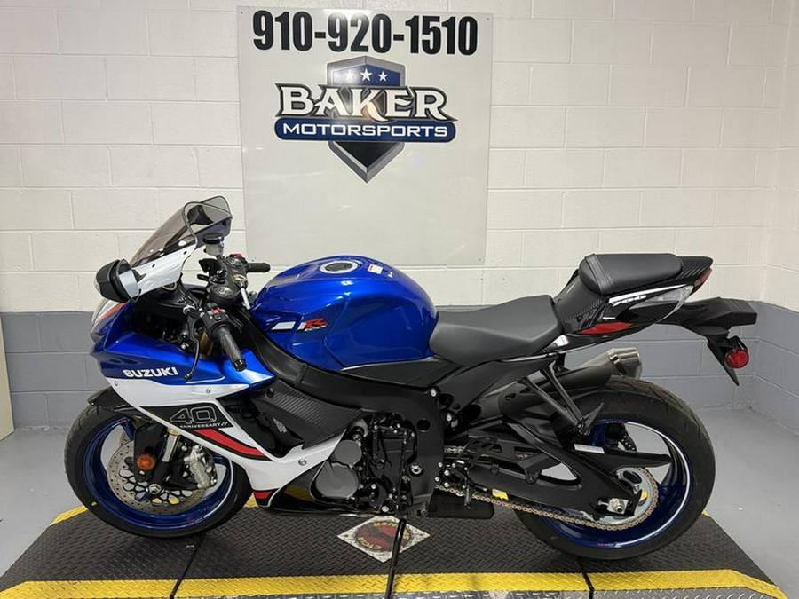 2026 Suzuki GSX-R750Z 40th Anniversary Edition