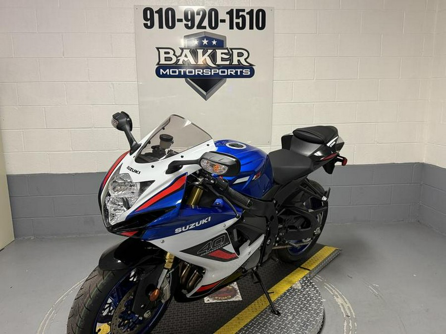 2026 Suzuki GSX-R750Z 40th Anniversary Edition