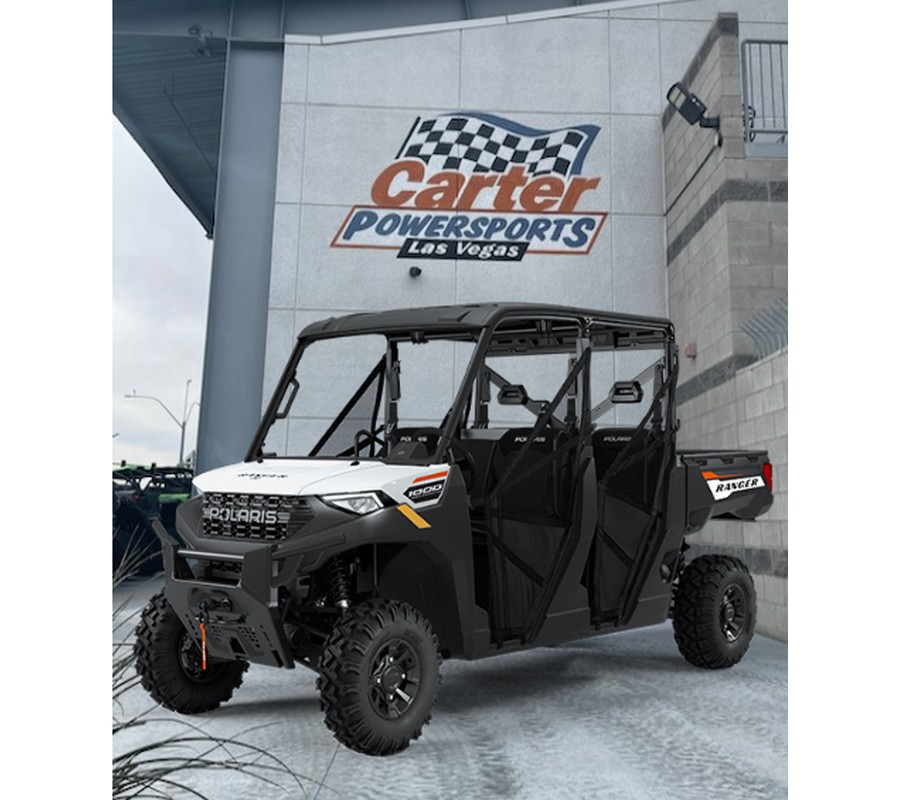 2025 Polaris Industries RANGER CREW 1000 PREMIUM WHITE LIGHTNING