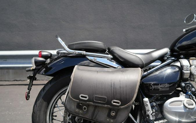 2019 Triumph Bonneville Speedmaster Jet Black