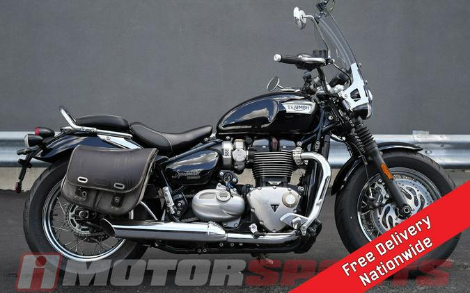 2019 Triumph Bonneville Speedmaster Jet Black