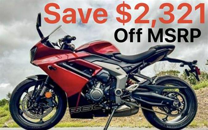 2025 Triumph Daytona 660