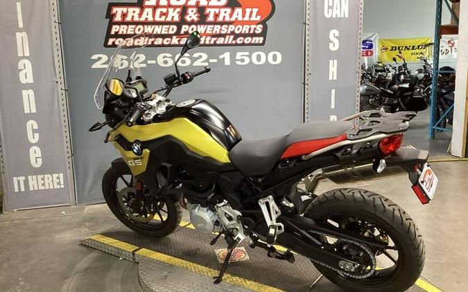 2020 BMW F 750 GS Austin Yellow Metallic