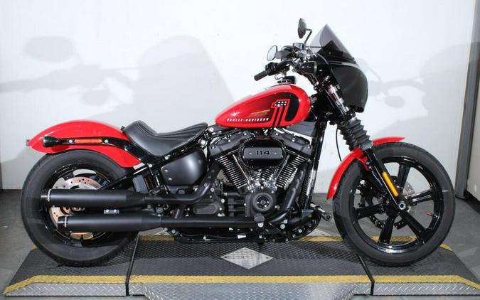 Used 2023 Harley-Davidson Street Bob 114 Cruiser FXBBS Motorcycle For Sale In Miami, Florida