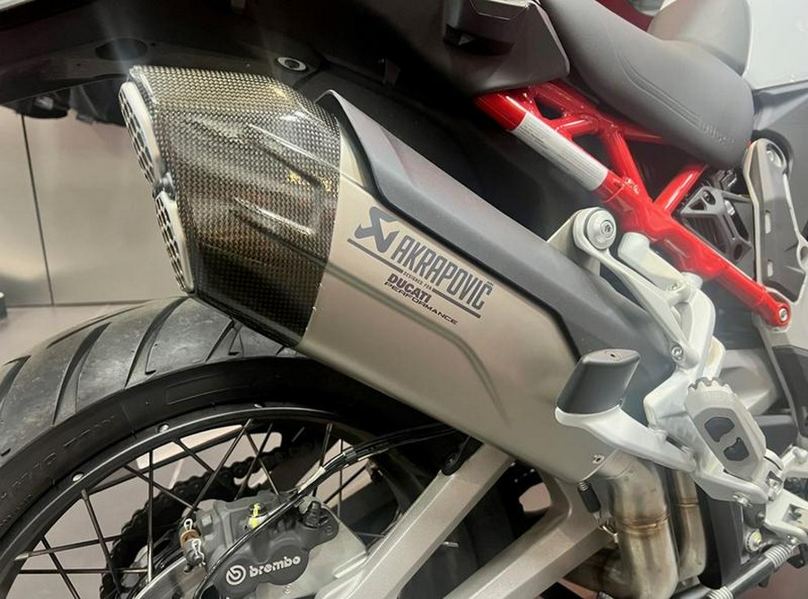 2023 Ducati Multistrada V4S Iceberg White - Spoked Wheels