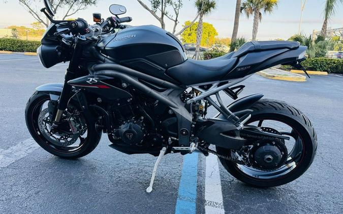 2019 Triumph Speed Triple RS Matt Jet Black