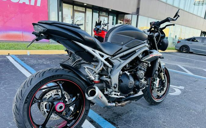 2019 Triumph Speed Triple RS Matt Jet Black