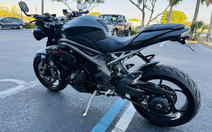 2019 Triumph Speed Triple RS Matt Jet Black