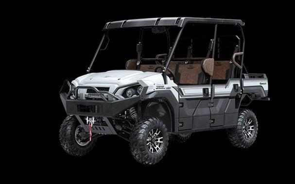 New 2024 KAWASAKI MULE PROFXT 1000 LE PLATINUM RANCH EDITION METALLIC STARDUST WHITE