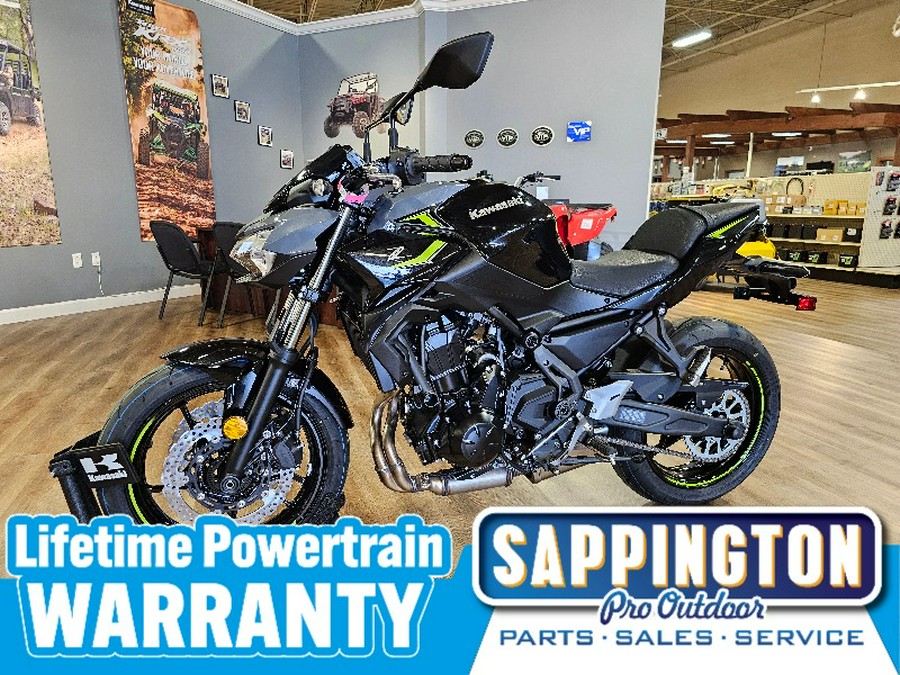 2024 Kawasaki Z650 Base