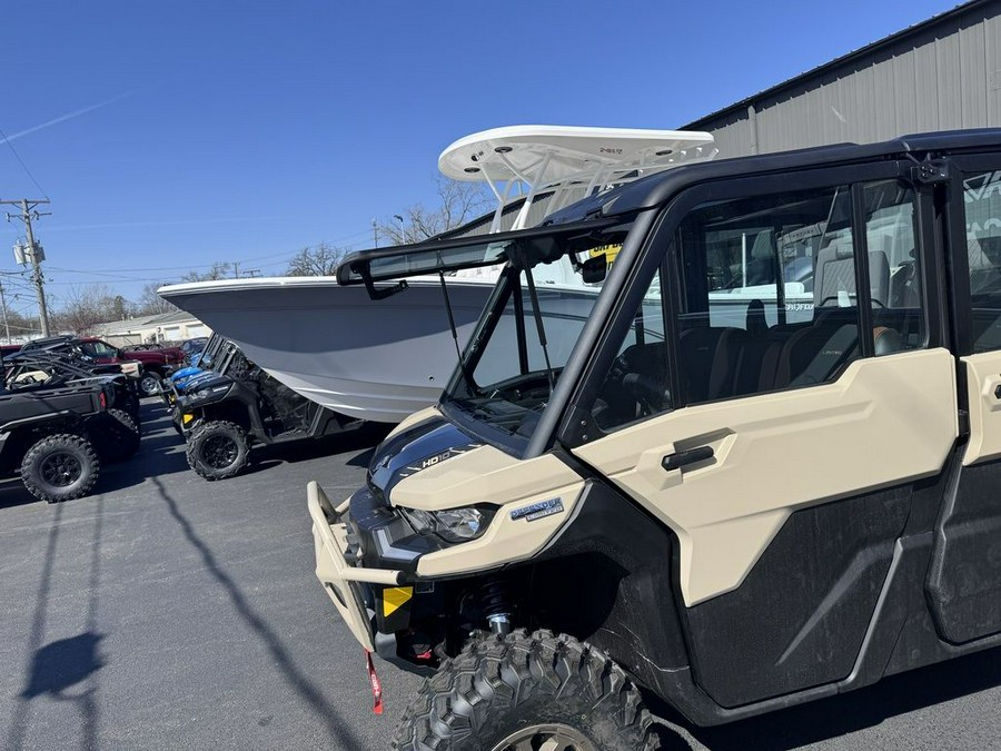 2024 Can-Am® Defender MAX Limited HD10 Desert Tan & Timeless Black